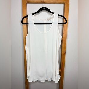 LOFT Women's Classic White Tank Top